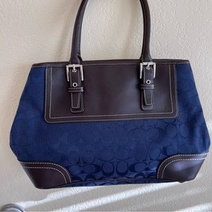 NWOT Coach satchel bowler bag